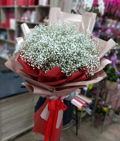 Букет цветов из: Гипсофила в Островцы