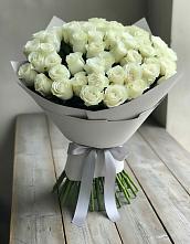 Букет 35 Белых роз в Островцы
