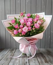 Букет Розовый кустик в Островцы