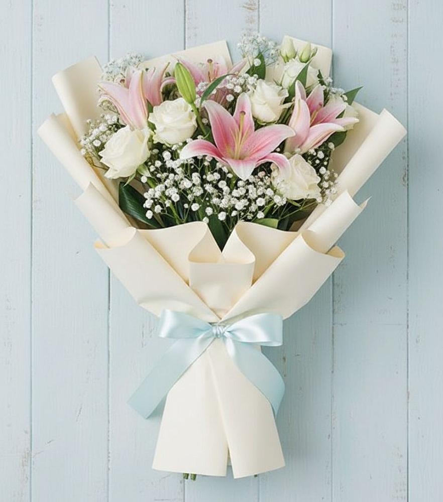 Букет цветов из: Лилии в Островцы