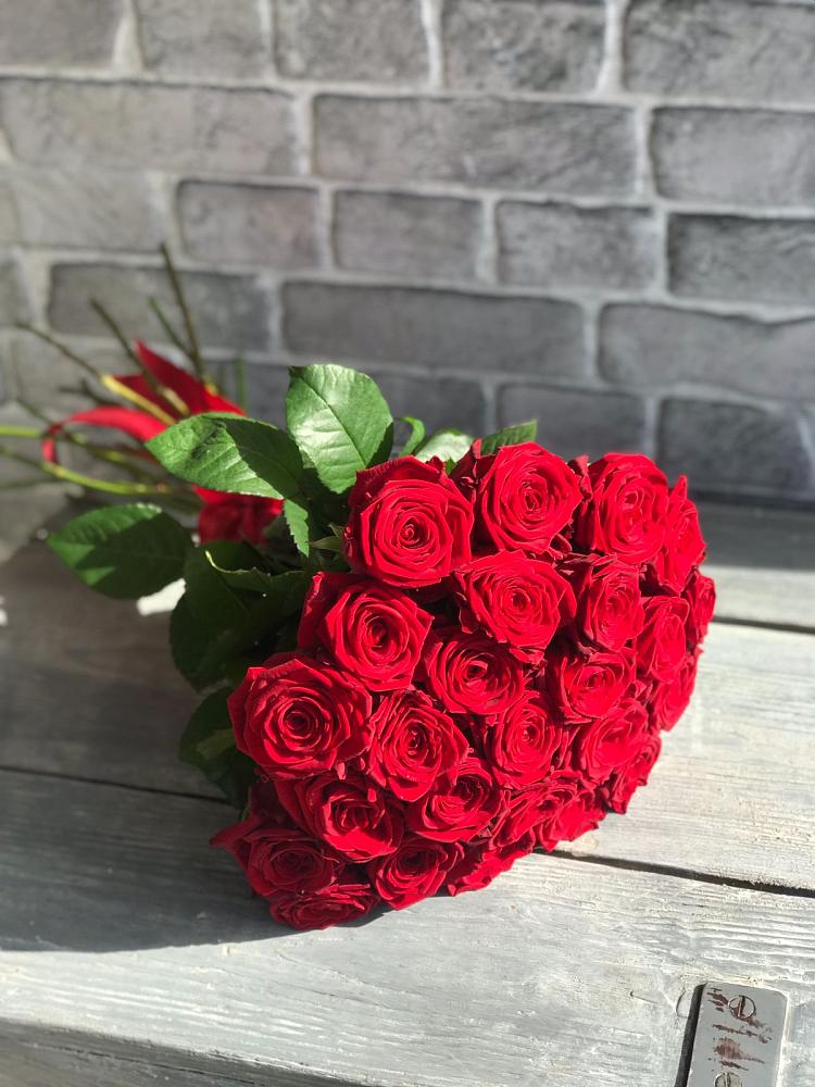 Букет Красные розы Фридом в Островцы