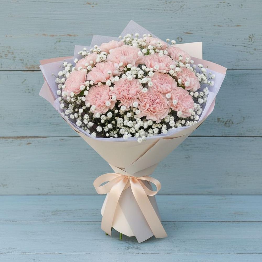 Букет цветов из: Гвоздики в Островцы