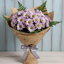 Букет цветов из:  Хризантемы #REPLACE_PRED# Островцы