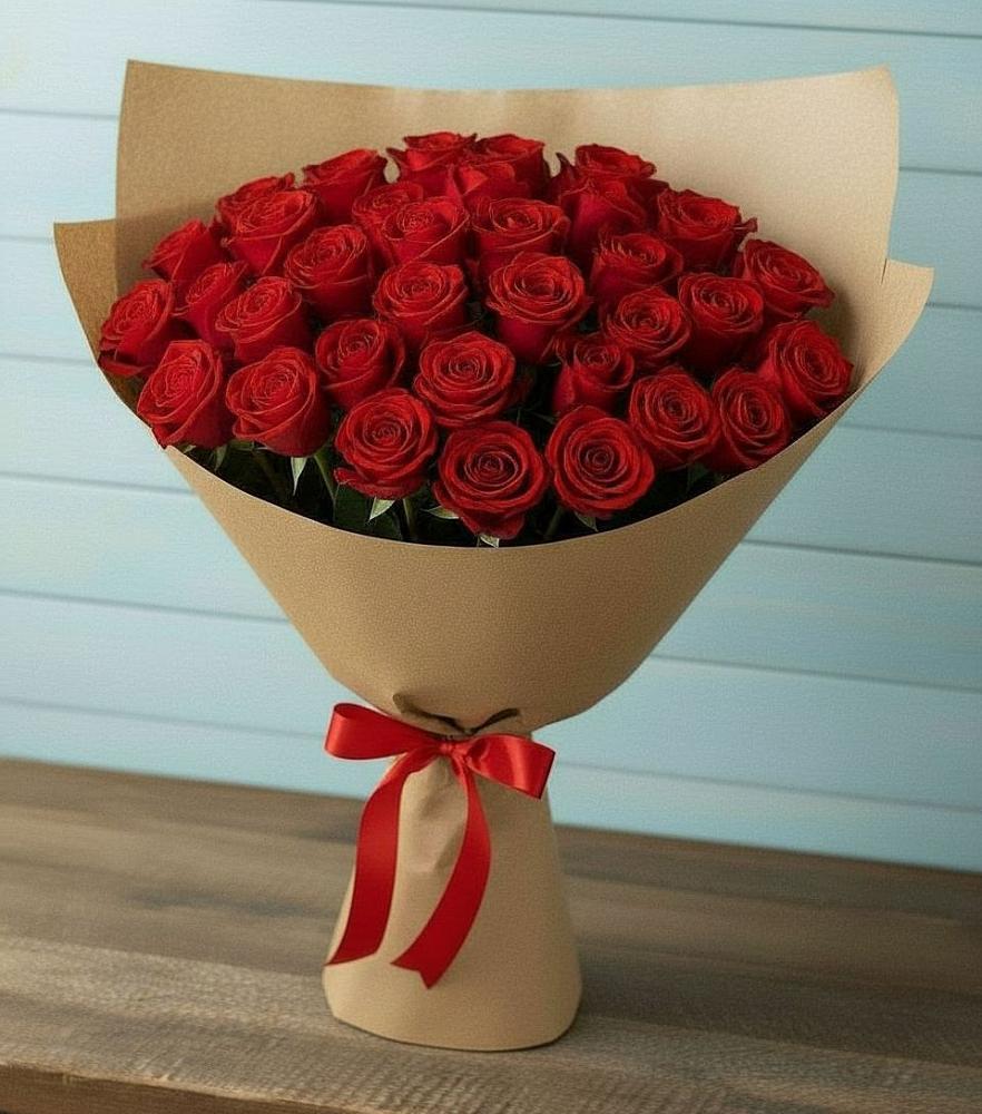 Букет Красные розы Милано в Островцы