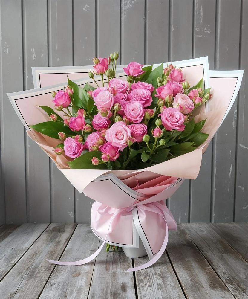 Букет Розовый кустик в Островцы