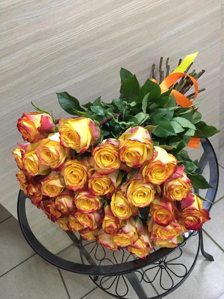 Букет Желтые розы в Островцы