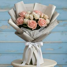 Букет цветов из:  Розы в Островцы