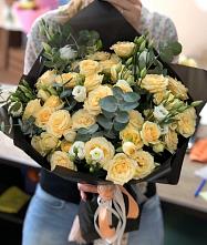 Букет цветов из:  Розы и Лизиантусы #REPLACE_PRED# Островцы