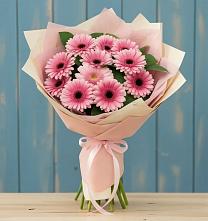 Букет цветов из:  Герберы в Островцы