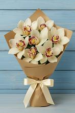 Букет цветов из:  Орхидеи и Розы в Островцы